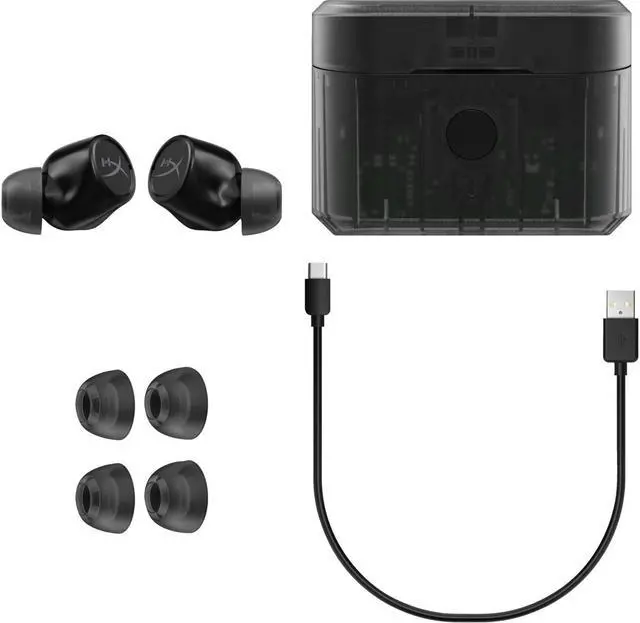 Alt view image 2 of 7 - HyperX Cirro Buds Pro Black