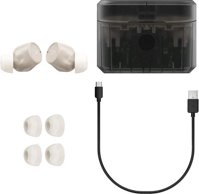 Alt view image 5 of 7 - HyperX Cirro Buds Pro Tan