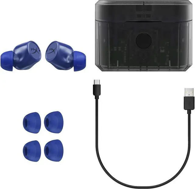 Alt view image 2 of 7 - HyperX Cirro Buds Pro Blue