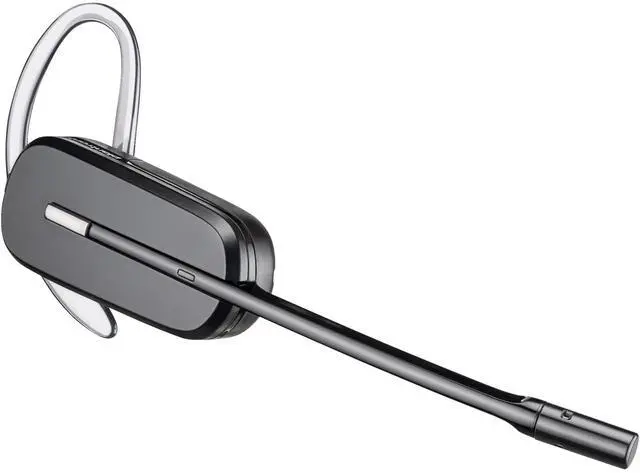 Alt view image 15 of 16 - Poly CS540A DECT 1920-1930 MHz Headset TAA - Mono - Wireless - DECT 6.0 - 393.7 ft - Over-the-ear, Over-the-head - Monaural - In-ear - Noise Cancelling Microphone - Noise Canceling - Black - TAA Compl