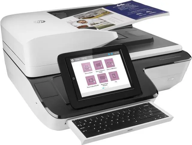 Alt view image 6 of 8 - HP Scanjet Flow N9120 fn2 Sheetfed Scanner - 600 dpi Optical - 24-bit Color - 8-bit Grayscale - 120 ppm (Mono) - 120 ppm (Color) - Duplex Scanning - USB