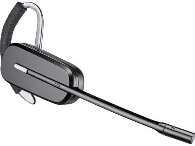 Alt view image 16 of 16 - Poly CS540A DECT 1920-1930 MHz Headset TAA - Mono - Wireless - DECT 6.0 - 393.7 ft - Over-the-ear, Over-the-head - Monaural - In-ear - Noise Cancelling Microphone - Noise Canceling - Black - TAA Compl
