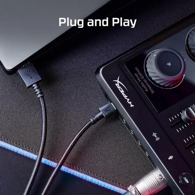 Alt view image 6 of 7 - HyperX Audio Mixer