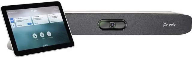 Alt view image 6 of 15 - HP Poly Studio X30 All-In-One Video Bar with TC8 Controller Kit | 83Z46AA#ABA