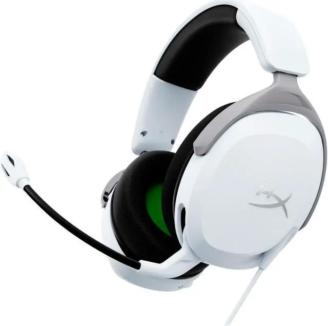 Alt view image 8 of 14 - HyperX CloudX Stinger 2 Core - Gaming Headset for Xbox, Lightweight Over-Ear headsets with mic, Swivel-to-Mute Function, 40mm Drivers - White