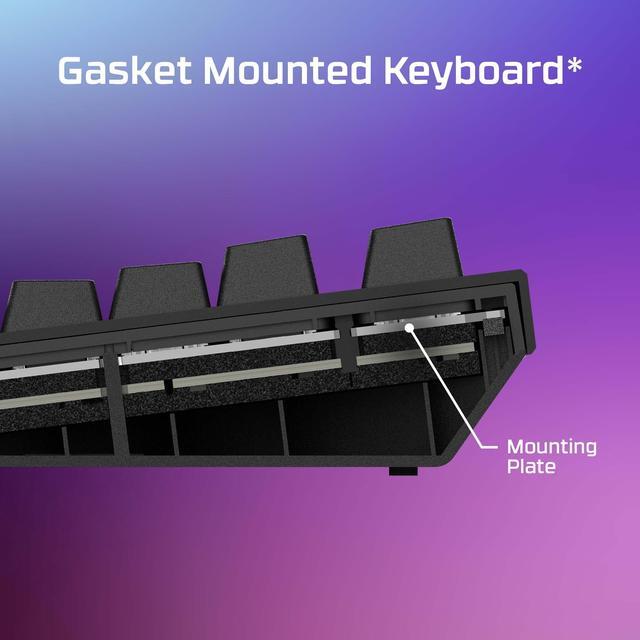 Alt view image 6 of 8 - HyperX Alloy Rise 75 - Gaming Keyboards