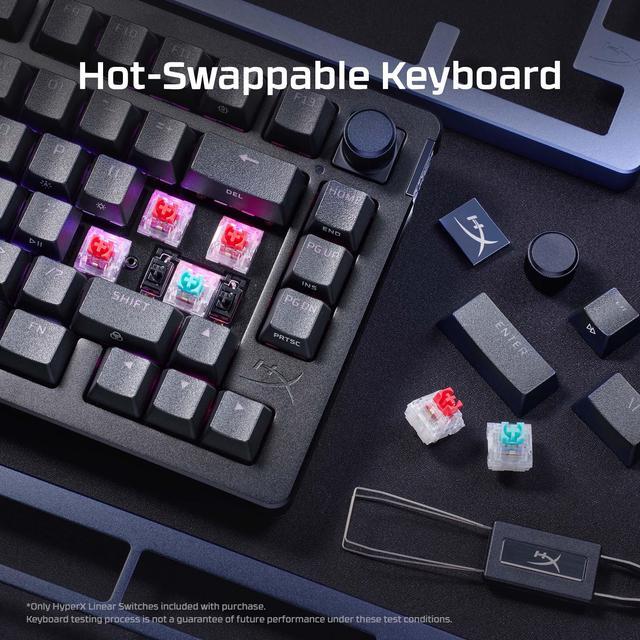 Alt view image 7 of 8 - HyperX Alloy Rise 75 - Gaming Keyboards