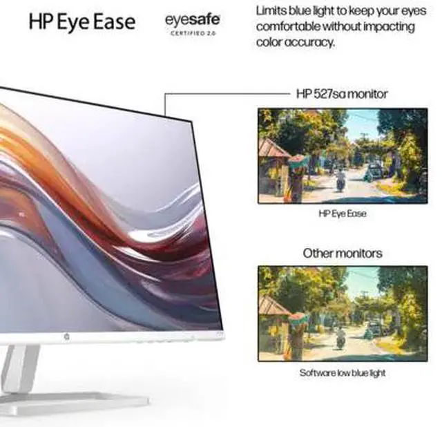 Alt view image 7 of 20 - HP Series 5 27 inch FHD Monitor with Speakers - 527sa 27" FHD (1920 x 1080)