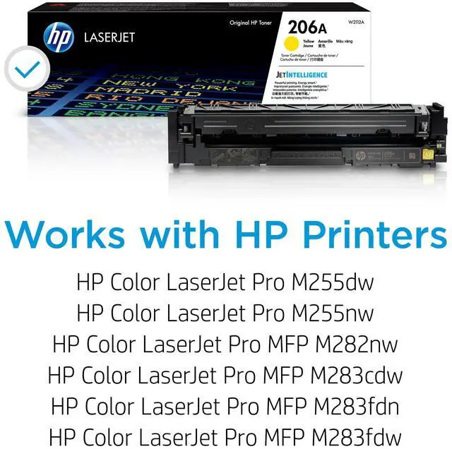 Alt view image 18 of 20 - HP 206A W2112A Original LaserJet Toner Yellow