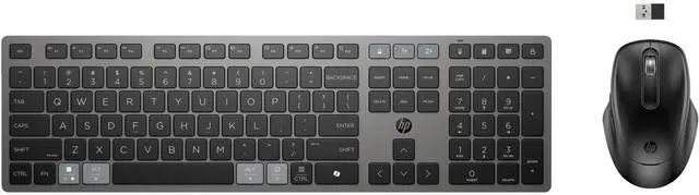 Main image of HP 725 Multi-Device Rechargeable Wireless Keyboard and Mouse Combo