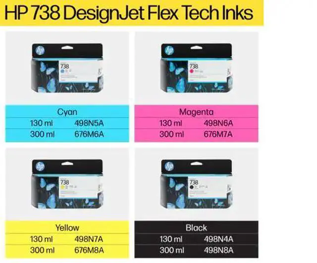 Alt view image 4 of 8 - HP 738 130-ML MAGENTA DESIGNJET INK