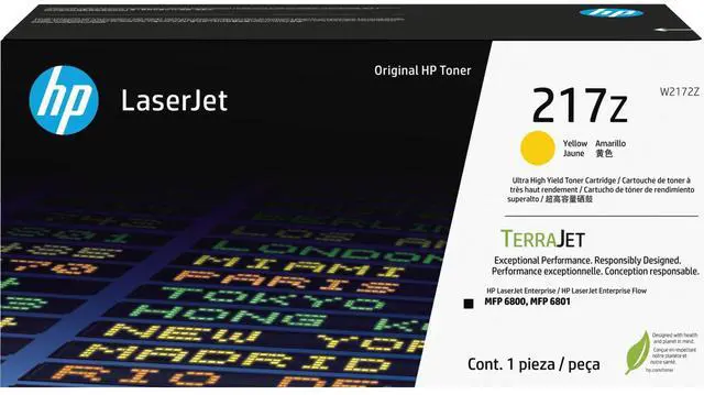 Alt view image 2 of 5 - HP 217Z Ylw Original LaserJet Toner Crtg, ~24,000 pages, W2172Z