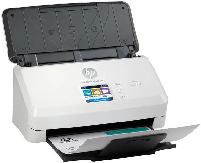 Alt view image 17 of 20 - HP Scanjet Pro N4000 snw1 Sheet-Feed Scanner (6FW08A)