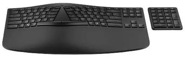 Alt view image 6 of 20 - HP 965 Ergonomic Wireless Keyboard for business