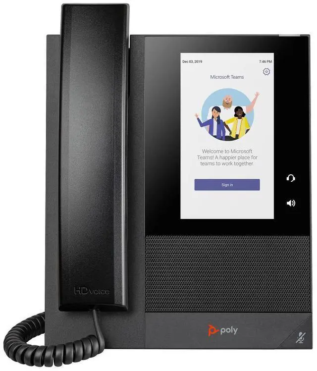 Alt view image 10 of 13 - HP POLY CCX 400 BUSINESS MEDIA PHONE FOR MICROSOFT TEAMS AND POE-E Model 848Z8AA#AC3