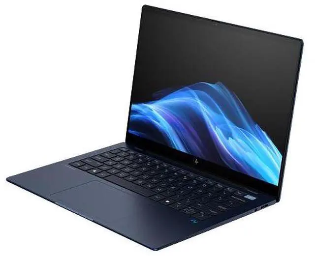 Alt view image 2 of 7 - HP EliteBook Laptop Computer 14" 2.2K Touch Screen Snapdragon X Elite 32 GB