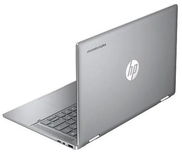 Alt view image 4 of 20 - HP Chromebook x360 14b-cd0010nr  14" FHD Intel Core i3-N305 0.8 GHz up to 3.8 GHz 8GB RAM 128GB UFS Intel UHD Graphics ChromeOS Laptop, Mineral Silver - 9P989UA