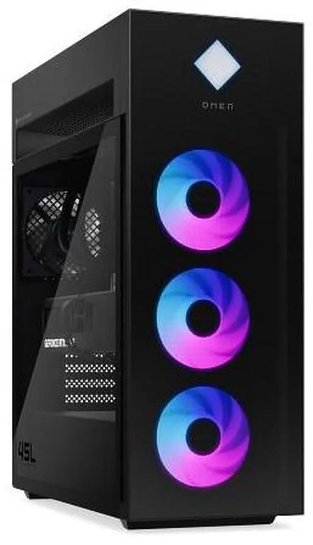 Alt view image 13 of 15 - HP OMEN 45L GT22-3090 Gaming PC, Intel Core Ultra 9 285K 3.2GHz Processor; NVIDIA GeForce RTX 5090 32GB GDDR7; Kingston FURY 64GB DDR5-5600 XMP RGB Heatsink RAM; 2TB NVMe SSD