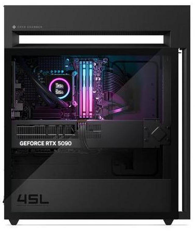Alt view image 14 of 15 - HP OMEN 45L GT22-3090 Gaming PC, Intel Core Ultra 9 285K 3.2GHz Processor; NVIDIA GeForce RTX 5090 32GB GDDR7; Kingston FURY 64GB DDR5-5600 XMP RGB Heatsink RAM; 2TB NVMe SSD