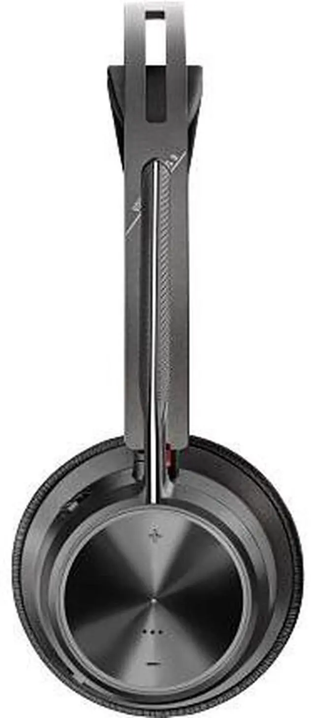Alt view image 11 of 13 - Poly Voyager Focus 2 USB-C-C Headset +USB-C/A Adapter + Charging Stand - Google Assistant, Siri - Stereo - USB Type C - Wired/Wireless - Bluetooth - 298.6 ft - Over-the-head - Binaural - Supra-aural -