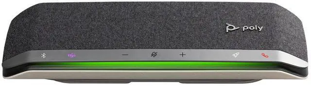 Alt view image 3 of 19 - Poly - Sync 40 Smart Speakerphone (Plantronics) - Flexible Work Spaces - Connect to PC/Mac via Combined USB-A/USB-C Cable and Smartphones via Bluetooth - Works with Teams (Certified), Zoom & More