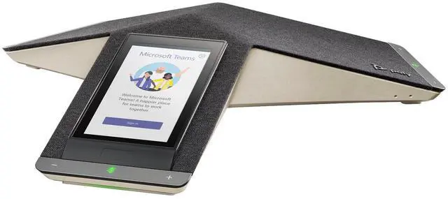 Alt view image 3 of 12 - HP Poly Trio C60 IP Conference Phone for Microsoft Teams Full Radio and PoE enabled | 849B6AA#ABA