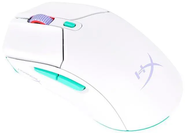 Alt view image 6 of 14 - HyperX Pulsefire Haste 2 Core Wireless - Gaming Mouse (White)