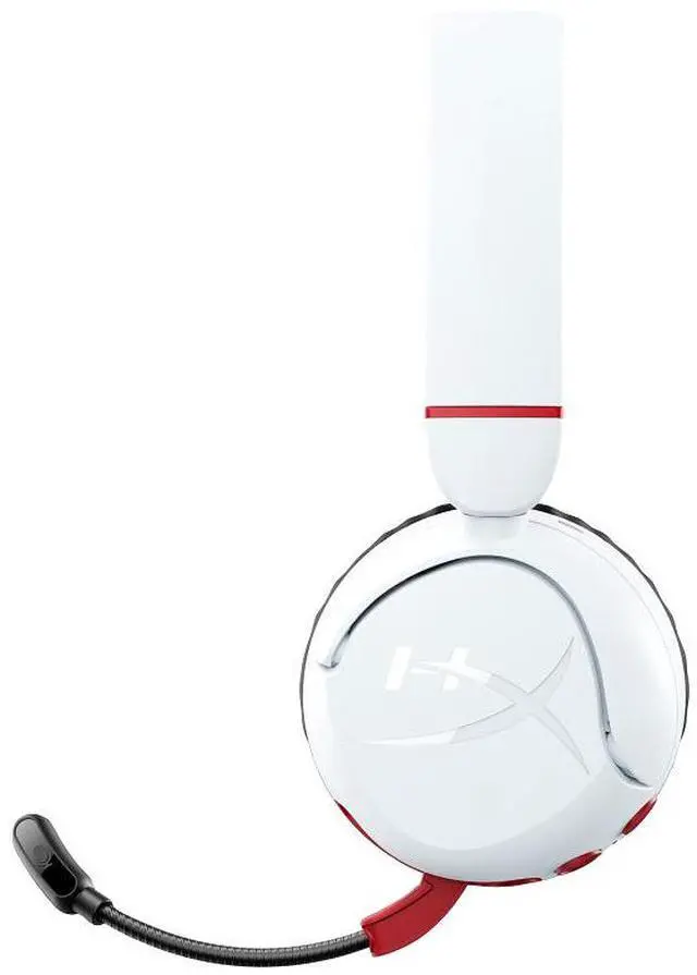 Alt view image 3 of 7 - HyperX Cloud Mini - Wireless Gaming Headset (White)