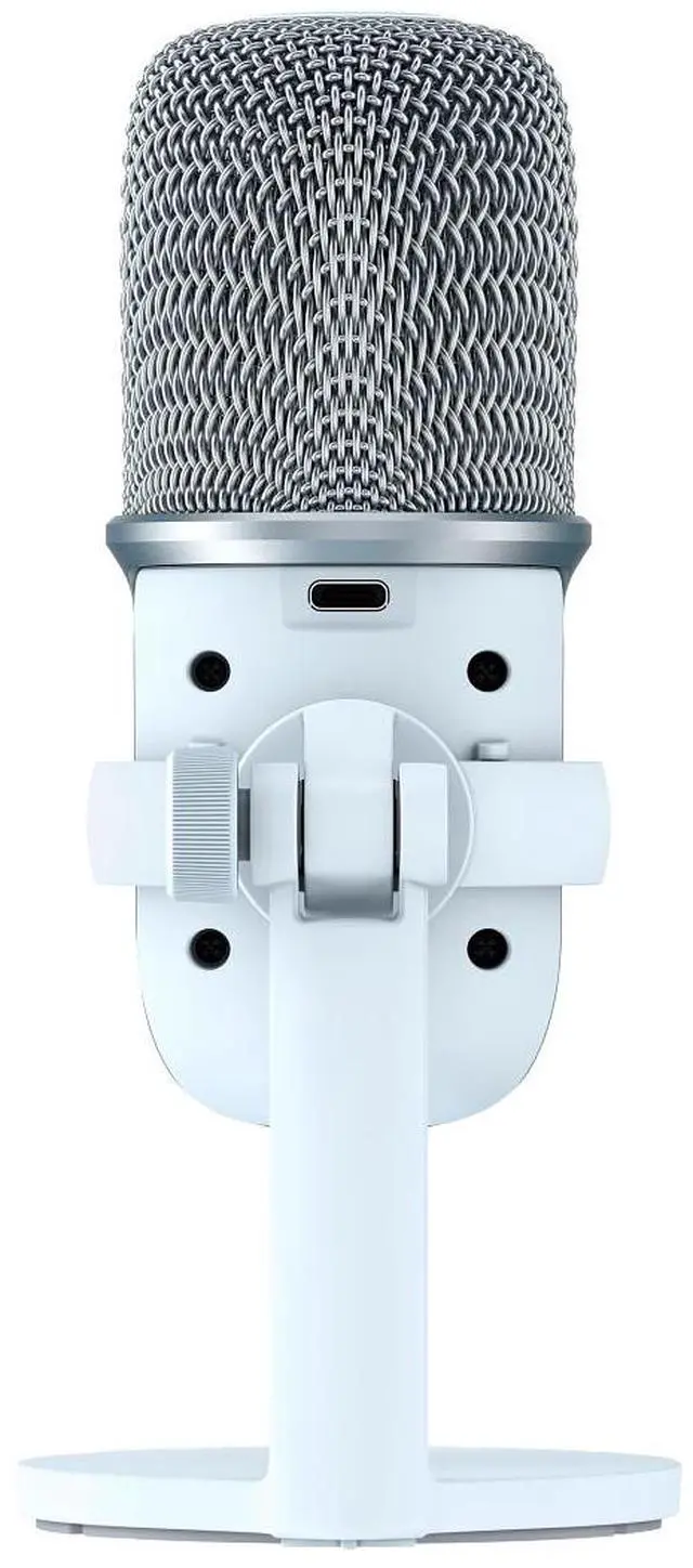 Alt view image 18 of 20 - HyperX SoloCast USB Standalone Microphone White Telework / Streamer / Content Creator / For Gamers / PC, PS4, PS5 Usable Manufacturer 519T2AA