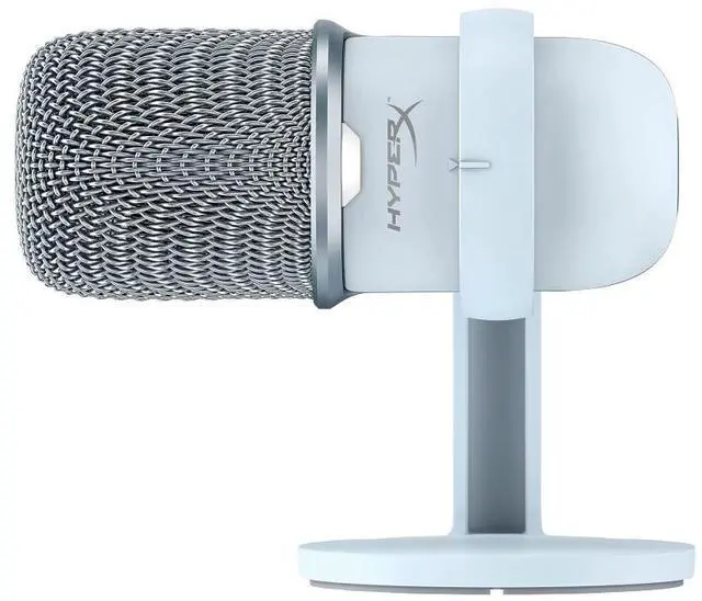 Alt view image 19 of 20 - HyperX SoloCast USB Standalone Microphone White Telework / Streamer / Content Creator / For Gamers / PC, PS4, PS5 Usable Manufacturer 519T2AA