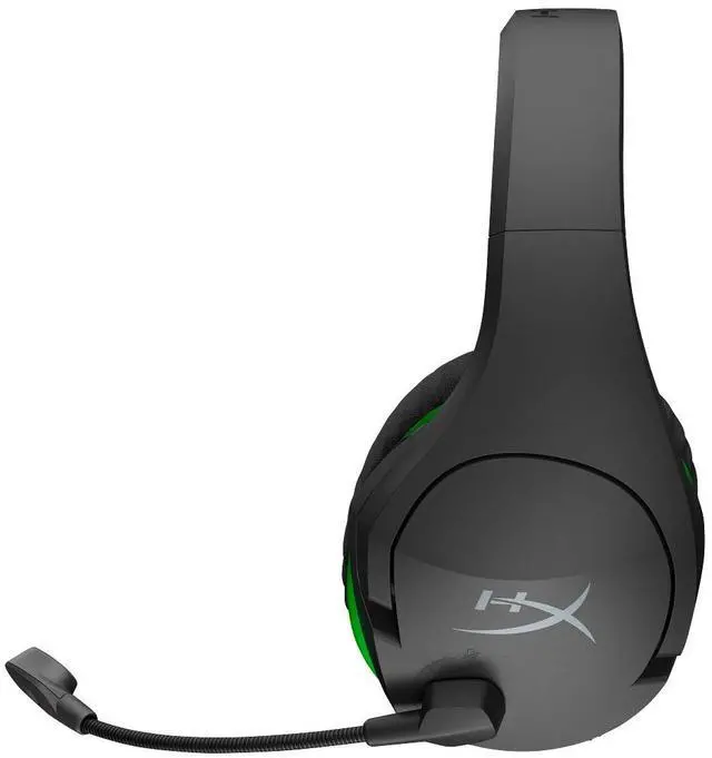 Alt view image 5 of 20 - HyperX CloudX Stinger Core - Wireless Gaming Headset (Black-Green) - Xbox