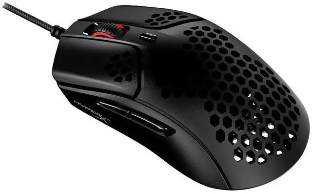 Alt view image 13 of 20 - HyperX - Pulsefire Haste Wired Optical Gaming Mouse with RGB Lighting - Black and black