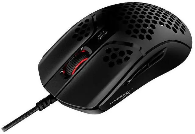 Alt view image 11 of 20 - HyperX - Pulsefire Haste Wired Optical Gaming Mouse with RGB Lighting - Black and black
