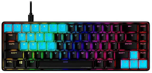 Main image of HyperX Rubber Keycaps - Gaming Accessory Kit - Blue (US Layout)