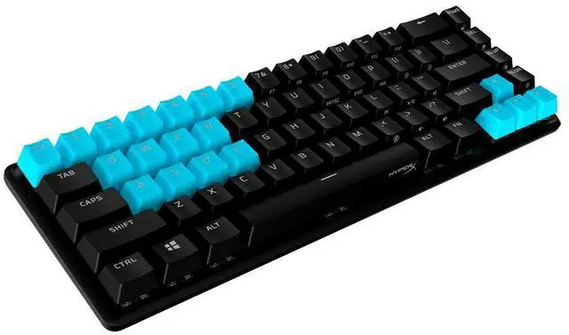 Alt view image 4 of 7 - HyperX Rubber Keycaps - Gaming Accessory Kit - Blue (US Layout)
