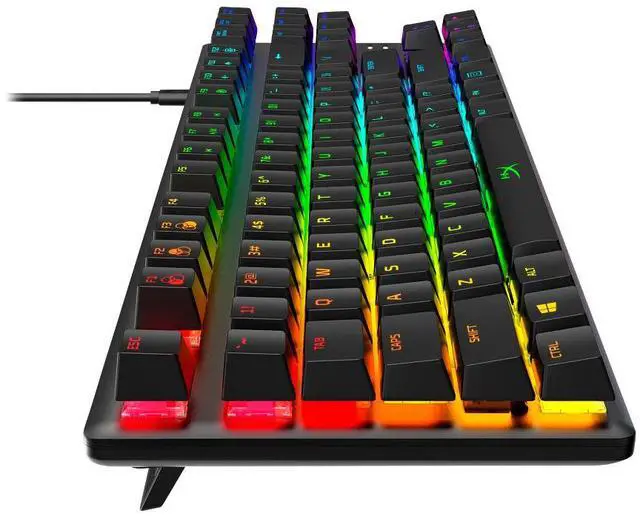 Alt view image 19 of 20 - HyperX 4P5P3AA Alloy Origins Core Mechanical Gaming Keyboard