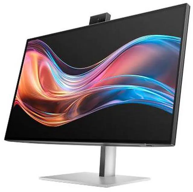 Alt view image 2 of 8 - HP Series 7 Pro 27 inch 4K Conferencing Monitor - 727pm 27" 4K UHD (3840 x 2160)