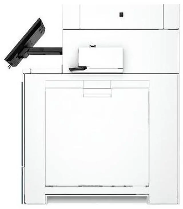 Alt view image 4 of 10 - HP Color LaserJet Enterprise Flow MFP 5800zf Laser Printer, Color Mobile Print,