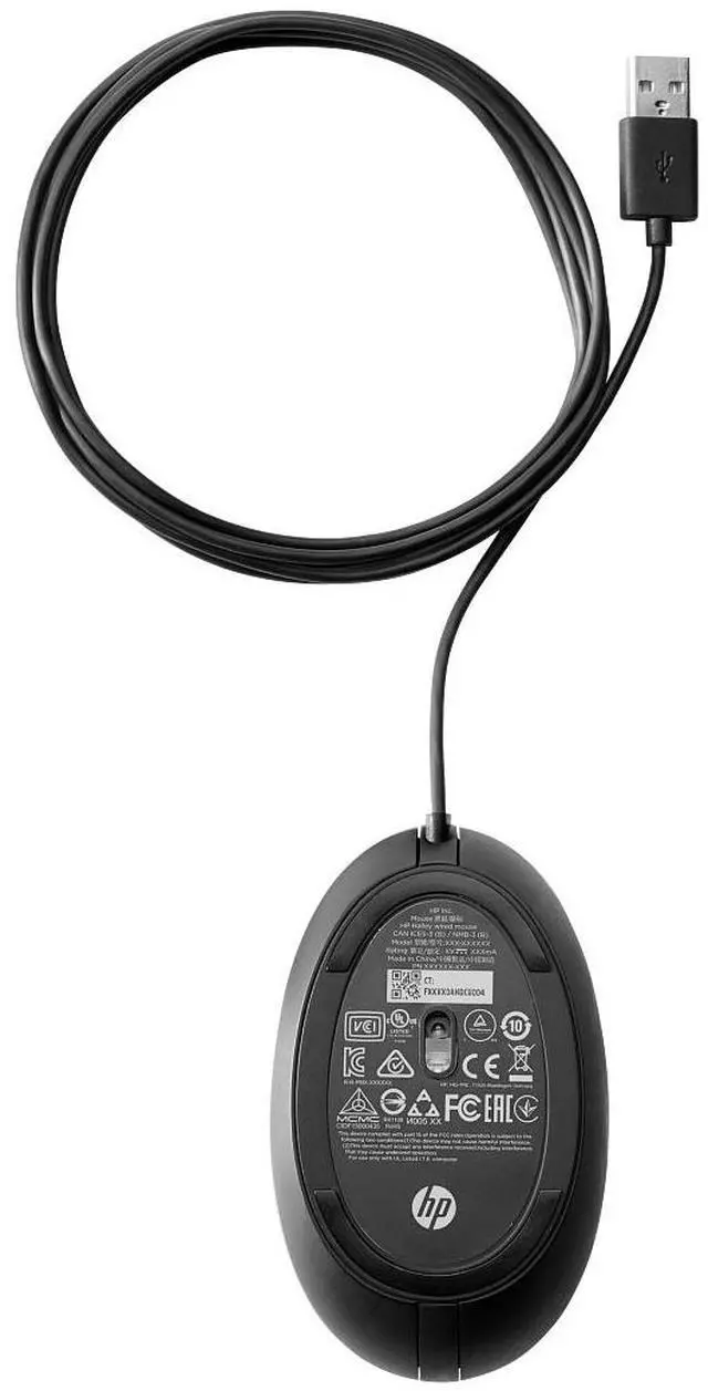Alt view image 16 of 19 - HP Wired Desktop 320M Mouse
