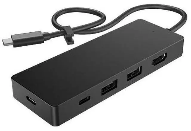 Alt view image 5 of 10 - HP USB-C Travel Hub G3 (86S97UT)