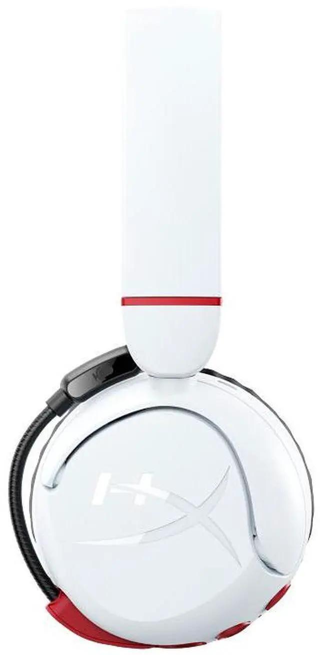 Alt view image 4 of 7 - HyperX Cloud Mini - Wireless Gaming Headset (White)