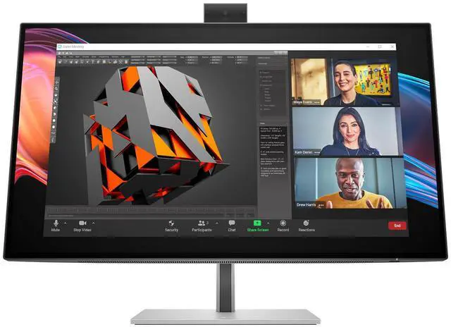Alt view image 7 of 14 - HP Series 7 Pro 27 inch 4K Conferencing Monitor - 727pm 27" 4K UHD (3840 x 2160)