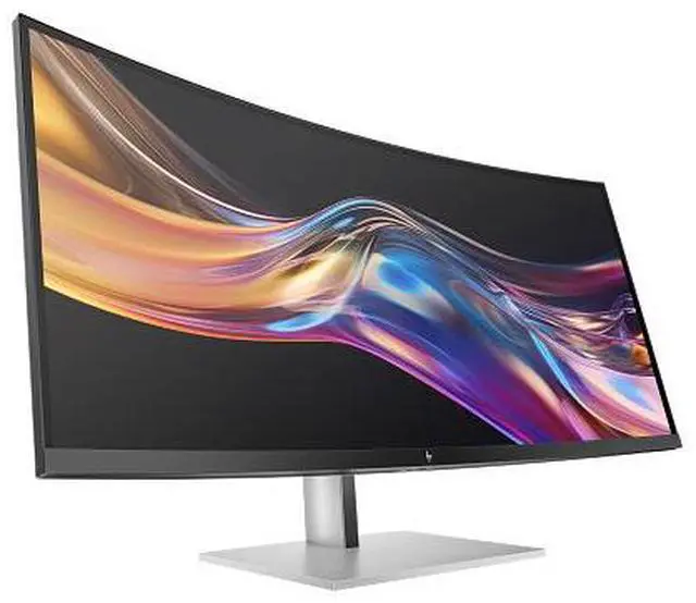 Alt view image 4 of 13 - HP Series 7 Pro 37.5 inch WQHD+ Thunderbolt 4 Monitor - 738pu 37.5" WQHD+ (3840