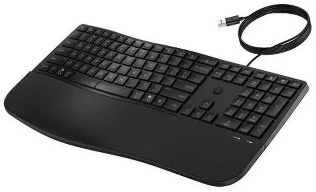 Alt view image 2 of 7 - HP 480 Comfort Wired Keyboard