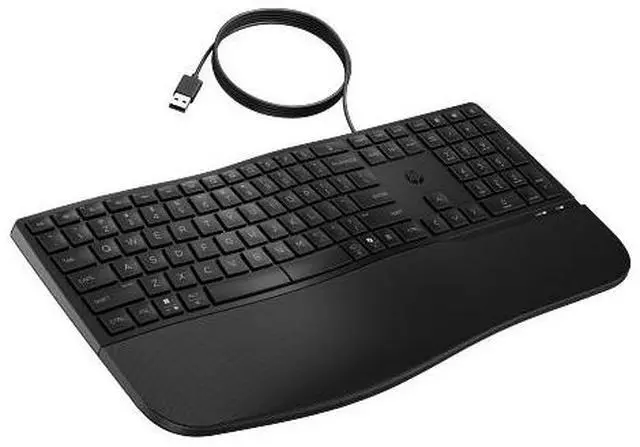 Alt view image 5 of 7 - HP 480 Comfort Wired Keyboard