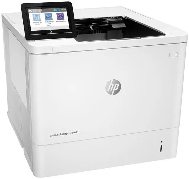 Alt view image 13 of 16 - HP LaserJet Enterprise M611dn Laser Printer, Black And White Mobile Print Up to