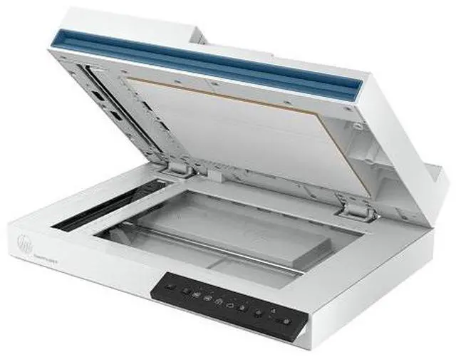 Alt view image 3 of 7 - HP 20G05A#BGJ 24-bit (external), 48-bit (internal) CIS Up to 600 x 600 dpi (color and mono, ADF); Up to 1200 x 1200 dpi (color and mono, flatbed) ScanJet Pro 2600 f1 Scanner