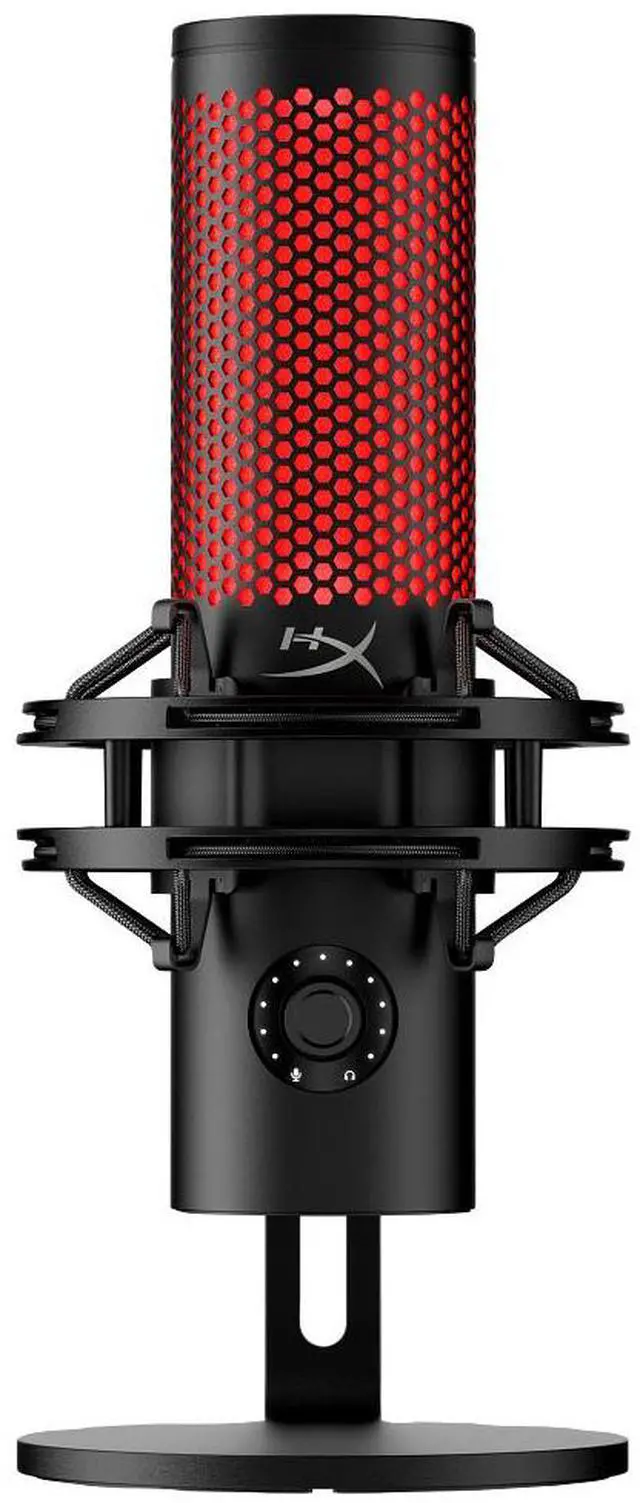 Alt view image 9 of 15 - HyperX QuadCast 2 872V1AA Black Professional Microphone for Musical Instruments - High-Quality Sound Capture
