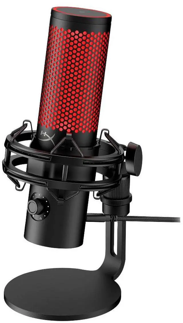 Alt view image 12 of 15 - HyperX QuadCast 2 872V1AA Black Professional Microphone for Musical Instruments - High-Quality Sound Capture