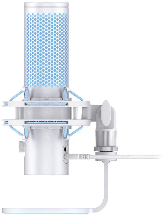 Alt view image 6 of 7 - HyperX QuadCast 2 - USB Microphone (Frost)
